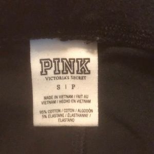 Small Pink Capri Length Leggings